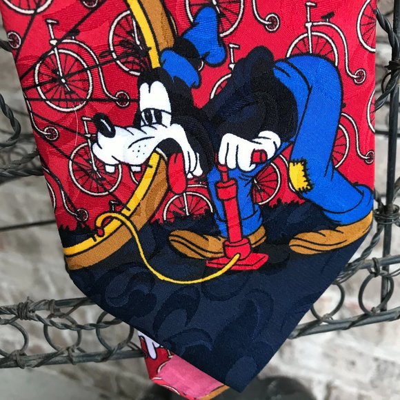 Disney Mickey Unlimited Necktie Goofy Vintage - Picture 4 of 15
